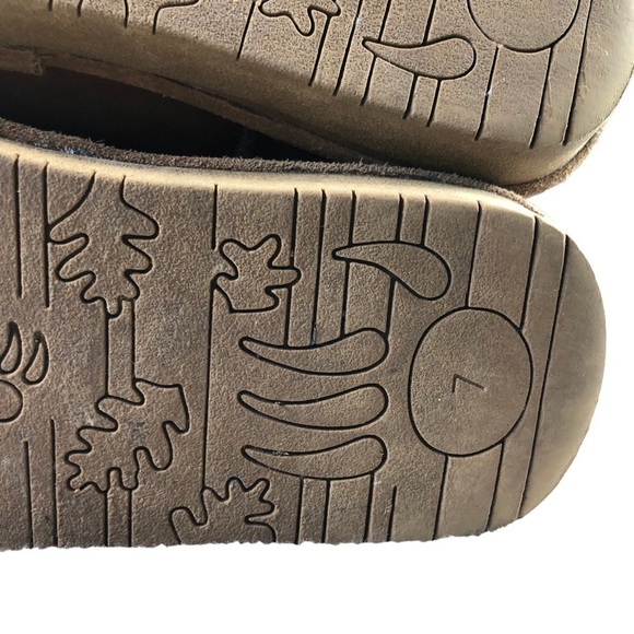 Bearpaw Cloud II Wool Lined Tall Cozy Boots Sheepskin Suede Nuckbuck - Picture 5 of 9